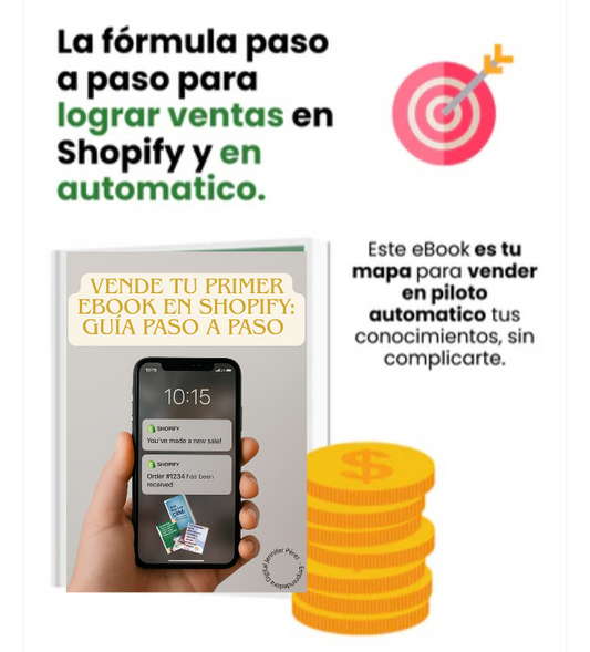 Mi Primer eBook en Shopify 📚💻