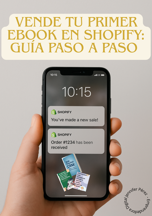 Mi Primer eBook en Shopify 📚💻
